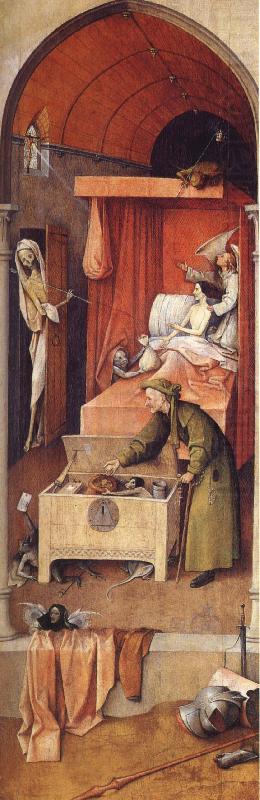 unknow artist Hieronymus Bosch,Doden and miser china oil painting image